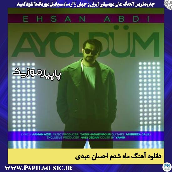دانلود آهنگ ماه شدم از احسان عبدی